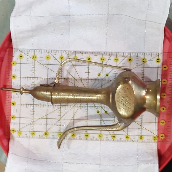 Vintage Brass Teapot - Picture 2 of 5